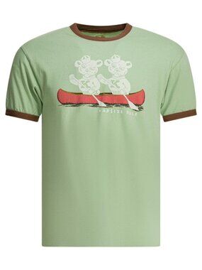 Kapital Ringer 'K' Bear T-Shirt Tag Size 3 Men